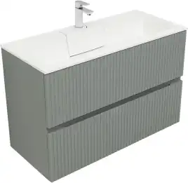 Тумба под раковину Aquanet Джейн 100 мисти грин 313320