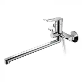 Смеситель для ванны Haiba HB22556 с длинным изливом, хром