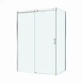 Душевой уголок BelBagno SOFT_CLOSE-2-AH-1-140/90-C-Cr стекло прозрачное, профиль Хром