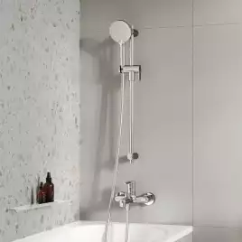 Смеситель для ванны IDDIS Aiger AIGSB00i02WA  цвет, Глянцевый хром
