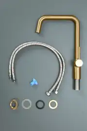 Смесители для кухни AVS 811-190-BG, брашированное золото