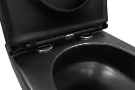 Унитаз подвесной Azario Grado AZ-0046-UQ3-MB подвесной, безободковый, со смывом 