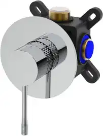 Смеситель для душа Allen Brau Priority 4.0 5.31C12-00 (с внутренней частью, 1 выход) хром