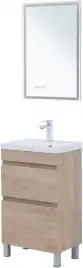Тумба под раковину Aquanet Нота New 50 дуб светлый, 344137