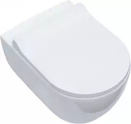 Унитаз подвесной Logan L5W CITY 019100-w-01 с сидением Soft Close -SLIMSEAT , белый