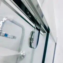 Шторка на ванну AVS Перла 100 R профиль хром, стекло прозрачное, 803-0018-150-5249R-CR-T