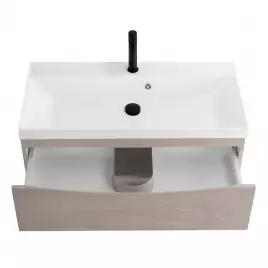 Тумба под раковину BelBagno MARINO-1000-2C-SO-RG-P подвесная Rovere Grigio