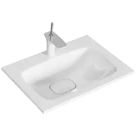 Тумба с раковиной подвесная Aqwella 5 Stars Miami 60 см, Mai.01.06, цвет Дуб сонома