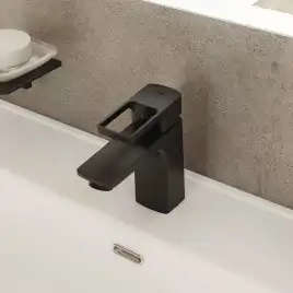 Смеситель для раковины IDDIS Bild BILBL00i01  цвет, Матовый черный