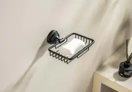 Мыльница для ванной Aquatek Классик AQ4533MB, Черный матовый