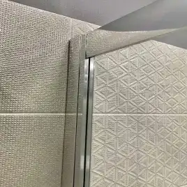 Душевой уголок AVS Раунд 100x100 профиль хром, стекло прозрачное, 803-0022-195-1010-CR-T