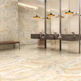 Керамогранит AVS Crystal Onyx 60x120 полированный, коричневый