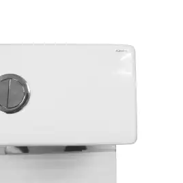 Унитаз моноблок Azario Velluto AZ-6281 напольный, безободковый, со смывом Торнадо, с сиденьем микролифт, Белый глянцевый