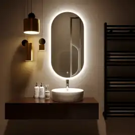 Зеркало с подсветкой AVS Гарда 50x100 см