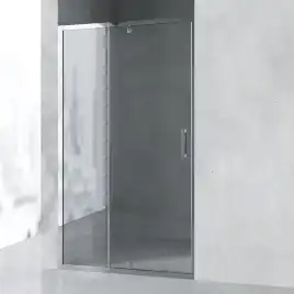 Душевая дверь в нишу AVS Слайдер Плюс 100-110 профиль хром, стекло прозрачное, 803-0008-195-1011-CR-T