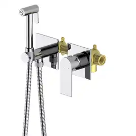 Гигиенический душ со смесителем Aquatek AQ1420CR однорычажный, Хром