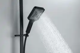 Душевой гарнитур Aquatek ЛИБРА AQ2019MB, Черный матовый