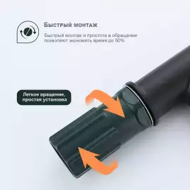 Смеситель для кухни Splenka S06.43.09, Графит матовый