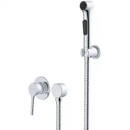 Гигиенический душ со смесителем Jacob Delafon E24610-CP однорычажный, Хром