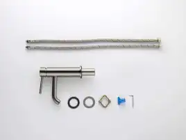 Смеситель для раковины Aquatek Европа AQ1310BGM, Оружейная сталь