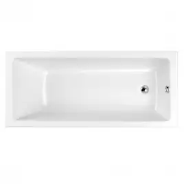 Акриловая ванна WHITECROSS Wave 140x70 белая, 0101.140070.100