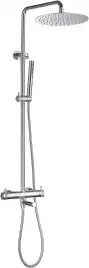 Душевая система Allen Brau Priority 5.31A10-00 для ванны с изливом, верхний и ручной душ, Хром