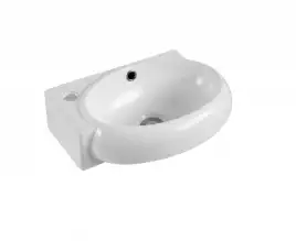 Раковина Aquatek 42х28х14,5 AQ5303-00 подвесная, угловая, Белая