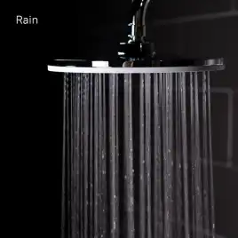 Душевая система IDDIS Swipe SWI3F97i76 с верхним тропическим душем цвет, Глянцевый хром