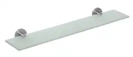 Полочка стеклянная 60 см BEMETA NEO Нержавеющая сталь 104102045
