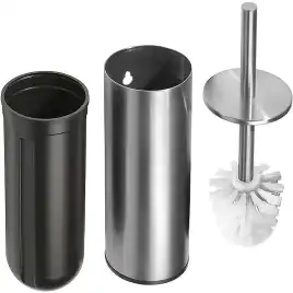 Ершик для унитаза подвесной/напольный щётка белая 9,5 см BEMETA NEO Нержавеющая сталь 102313065