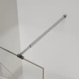 Душевая перегородка Azario 120 AZ-271-120-MGR-CGP, профиль графит матовый, стекло Прозрачное, с графическим принтом