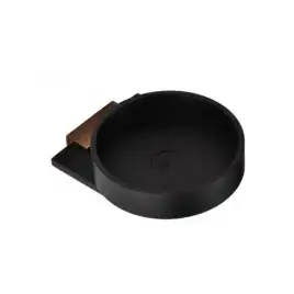 Мыльница стеклянная 8,7 см BEMETA GALLA Черная матовая 108108020