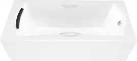 Акриловая ванна 1Марка AGORA 170х75 Прямоугольная белая 01аго1775