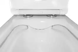 Унитаз-компакт Azario Kashmir AZ-9143S напольный, безободковый, в комплекте с бачком и сиденьем микролифт, Белый глянцевый