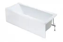 Акриловая ванна Santek Санторини 150х70 прямоугольная белая 1WH302497