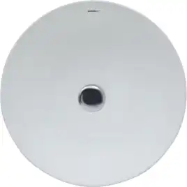 Раковина накладная Aquanet MOON-1 41,5х41,5х13,5 круглая, Белая глянцевая