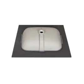 Раковина мебельная AVS Шарм 80x56 белая/черная