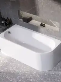 Акриловая ванна Marka One ALISA MG 170х75 Асимметричная Белая Левая 01али1775л