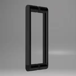 Душевой уголок Vincea Dice 90х90 VSS-4D900CLB, дверь раздвижная, профиль черный, стекло прозрачное