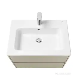 Тумбы под раковину Roca Ona 60 A857613510 подвесная, цвет, Бежево-серый матовый