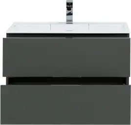 Тумба под раковину Aquanet Алвита 80 серый антрацит 215120