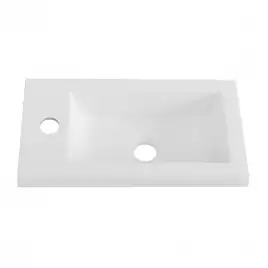 Раковина из искусственного мрамора BelBagno BB-400-PM-LVB