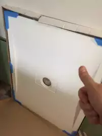 Душевой поддон Good Door Flow 120х70 из искусственного камня, Белый ЛП00114