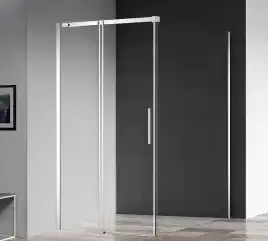Душевой уголок BelBagno ACQUA-A-1-100-C-Cr стекло прозрачное, профиль Хром