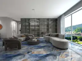 Керамогранит AZARIO CARLIN AQUA GOLD 60x120 Carving (H18004001G)