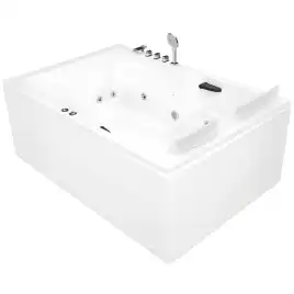 Акриловая ванна Gemy G9061 B L 181х121 с гидромассажем, левая