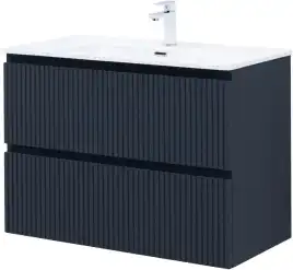 Тумба под раковину Aquanet Джейн (Flat) 90 маренго, подвесная, 335430