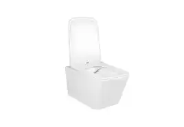 Подвесной унитаз Aquatek Либра NEW AQ0530N-00 безободковый, с сиденьем микролифт, Белый