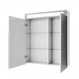 Шкаф зеркальный Dreja Uni 70 99.9002 белый