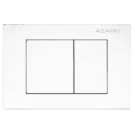 Кнопка смыва AZARIO NEW-TS AZ-ABS-001-W, Белая